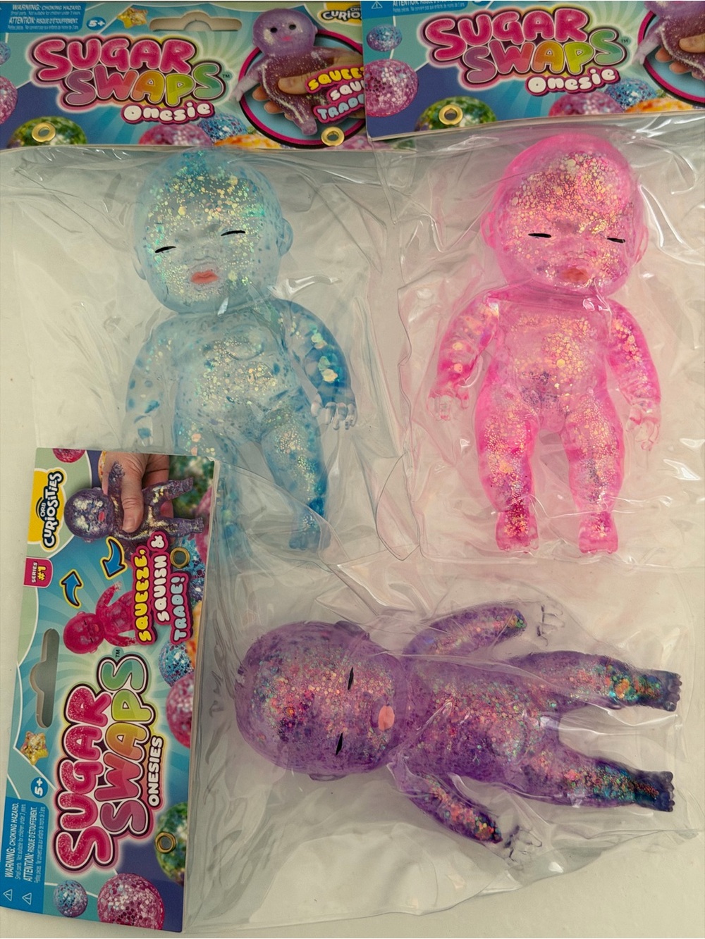 Sugar Swaps Baby Squishy Bundle (Set of 3)